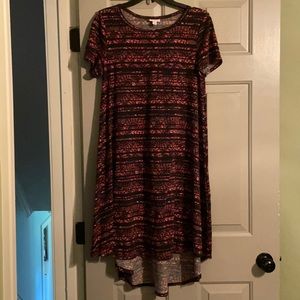 Euc size small Lularoe carly dress
